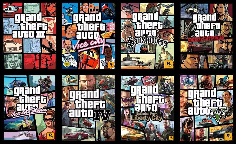 Evolution of GTA overtime